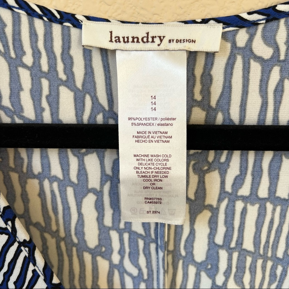 Laundry by Design Wrap Dress Size 14 - Picture 2 of 4